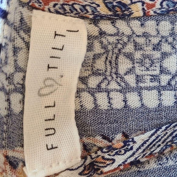 Bohemian Print Asymmetrical Dress - Picture 5 of 6